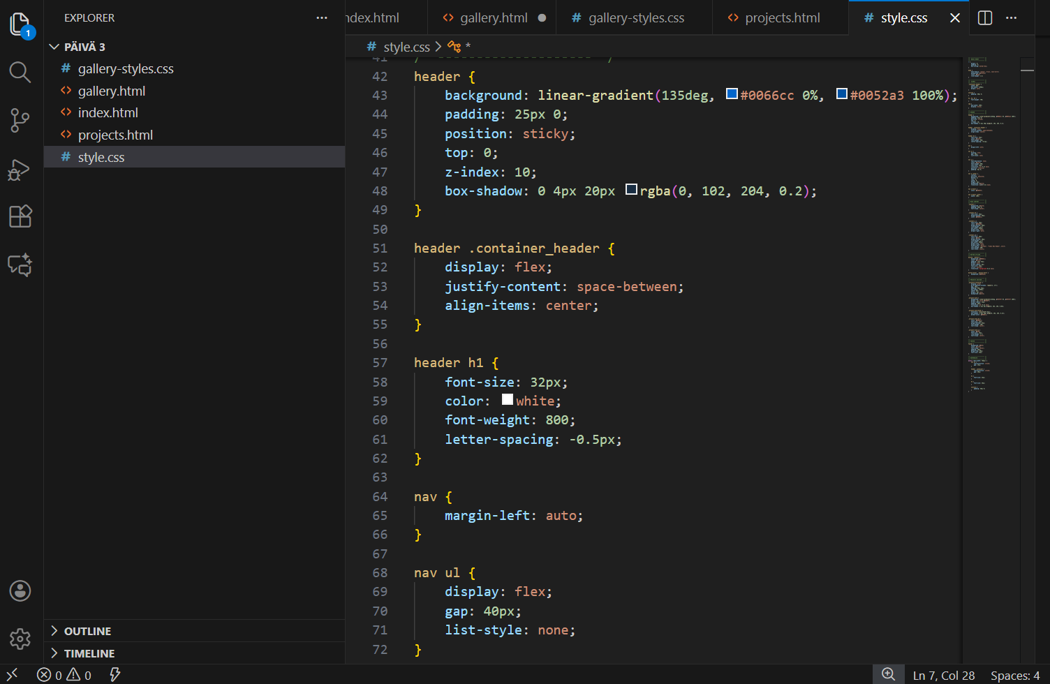 Web Design Screenshot 2